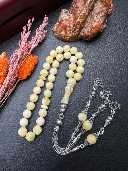 Rus Kaya Damla Kehribar Tesbih