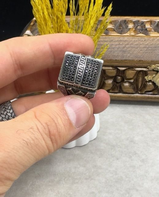 925 Ayar Gümüş Erkek Yüzük