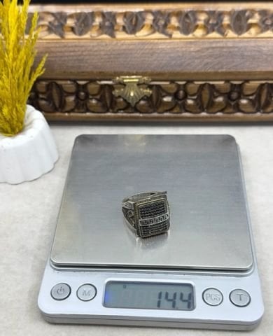 925 Ayar Gümüş Erkek Yüzük