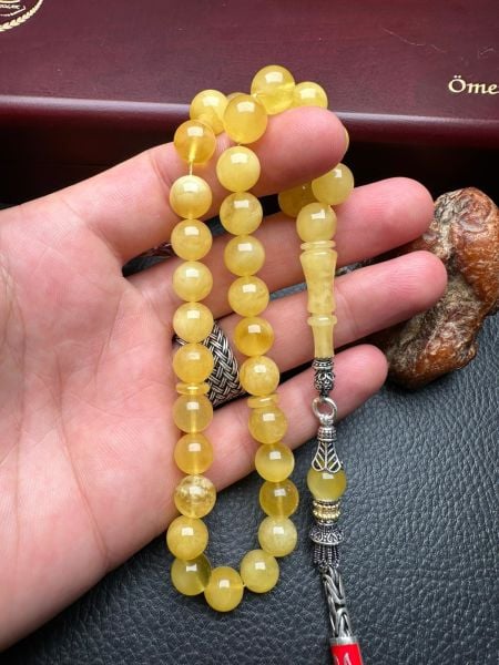 Rus Kaya Damla Kehribar Tesbih