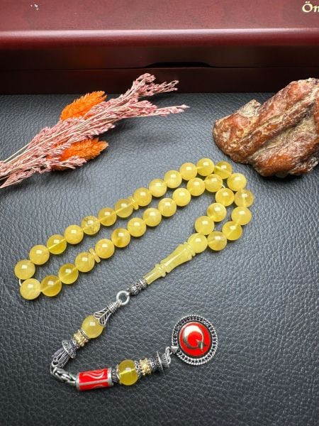 Rus Kaya Damla Kehribar Tesbih