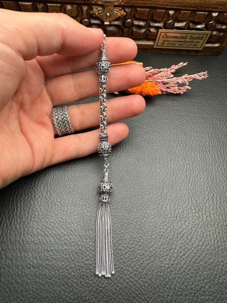 Özel Tasarım Gümüş Püskül