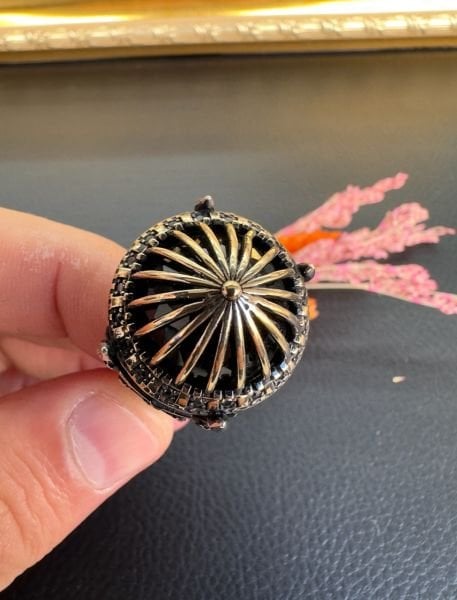 Mescid-i Aksa Model Gümüş Erkek Yüzük