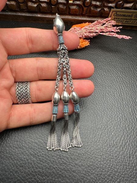 Özel Tasarım Gümüş Püskül