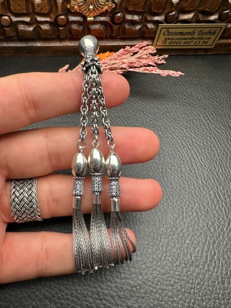 Özel Tasarım  Gümüş Püskül