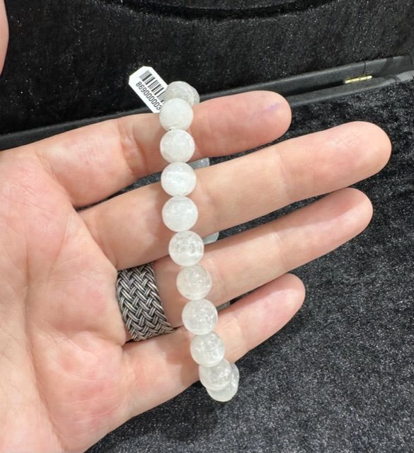Selenit Taşı Doğal Taş Bileklik