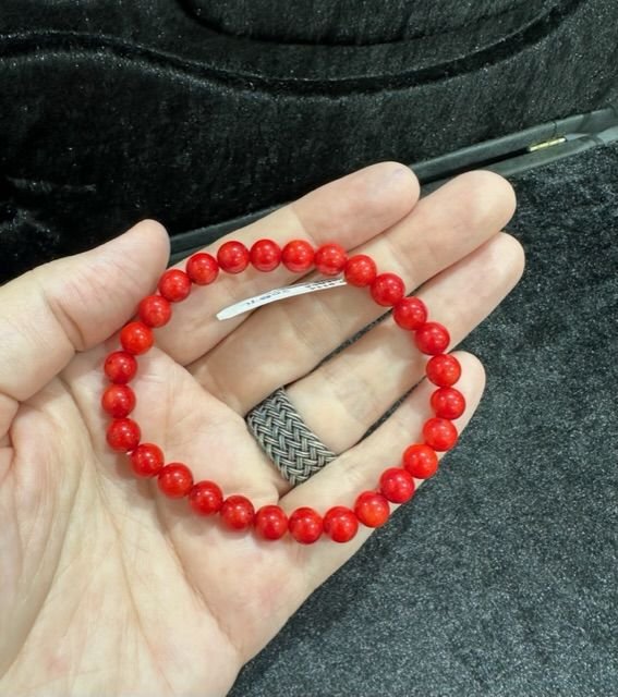 Mercan Taşı Doğal Taş Bileklik