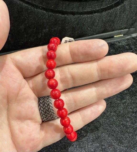 Mercan Taşı Doğal Taş Bileklik