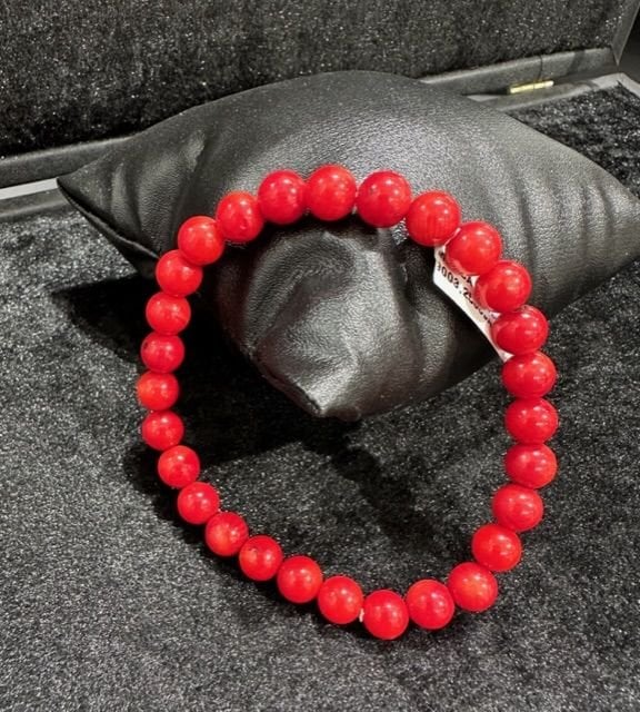 Mercan Taşı Doğal Taş Bileklik