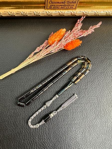 Kesme Model Ateş Kehribar Tesbih