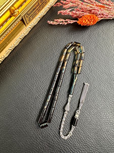 Kesme Model Ateş Kehribar Tesbih