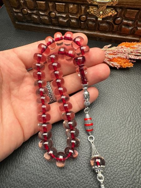 Yakup Kara Usta İşi Ateşi Sıkma Kehribar Tesbih