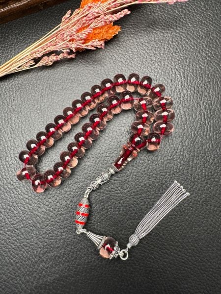 Yakup Kara Usta İşi Ateşi Sıkma Kehribar Tesbih