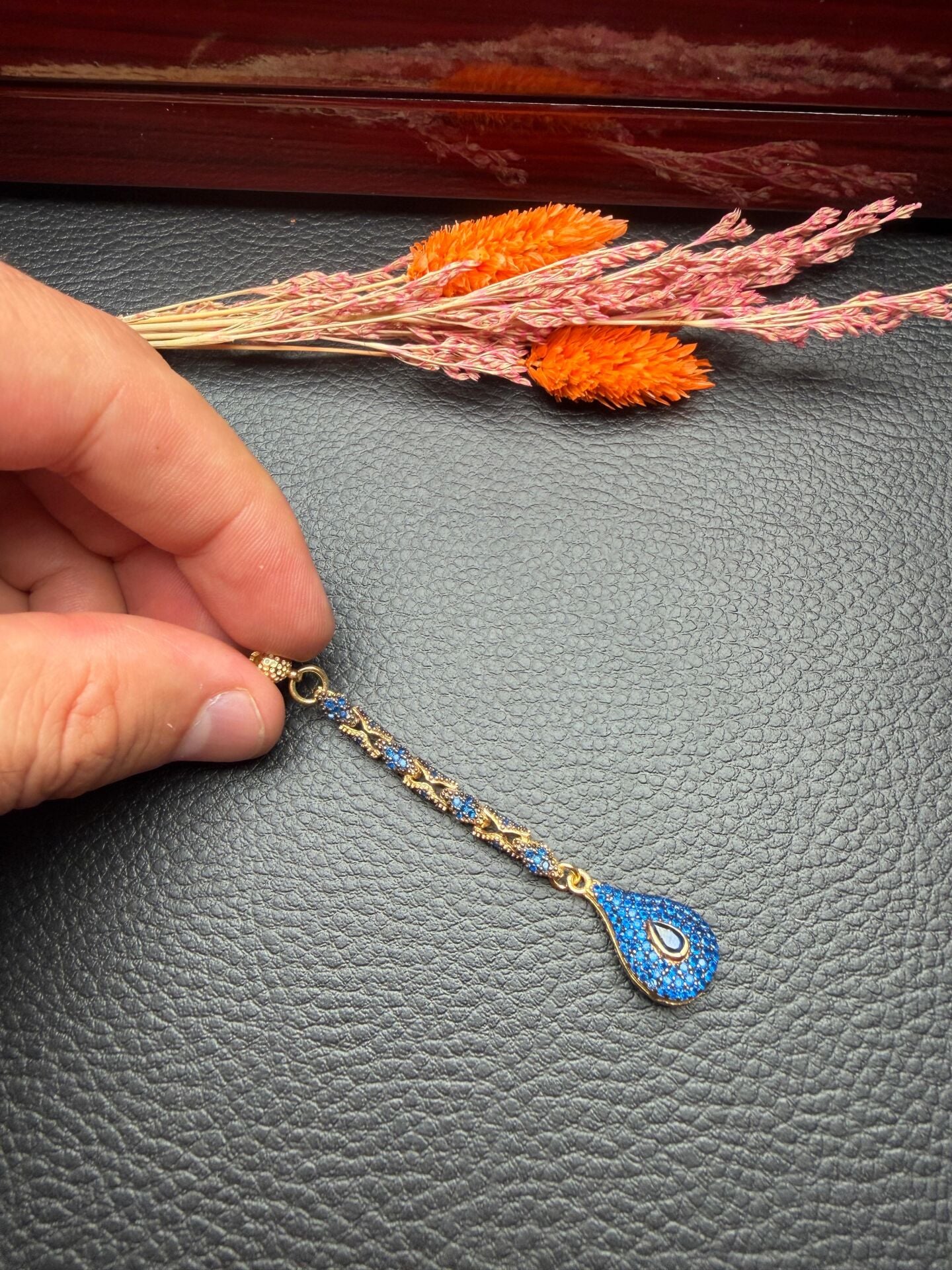 925 Ayar Özel Tasarım Diamond Gümüş Püskül