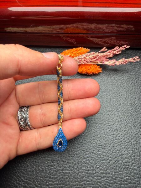 925 Ayar Özel Tasarım Diamond Gümüş Püskül