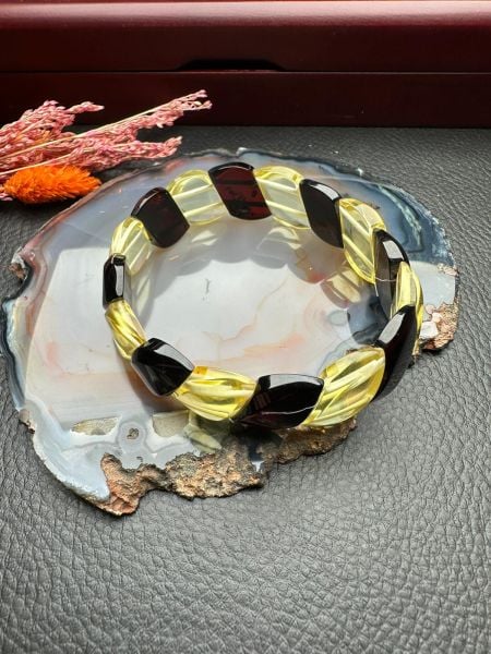 Damla Kehribar Bileklik