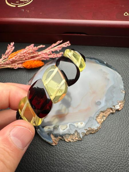 Damla Kehribar Bileklik