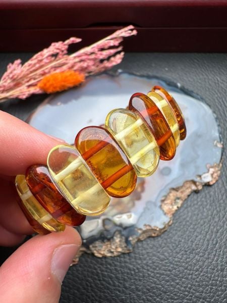 Damla Kehribar Bileklik