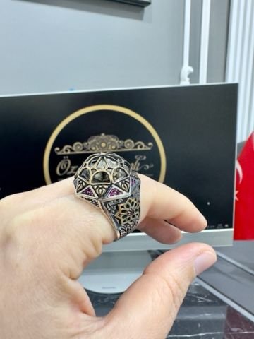 925 Ayar Gümüş Erkek Yüzük