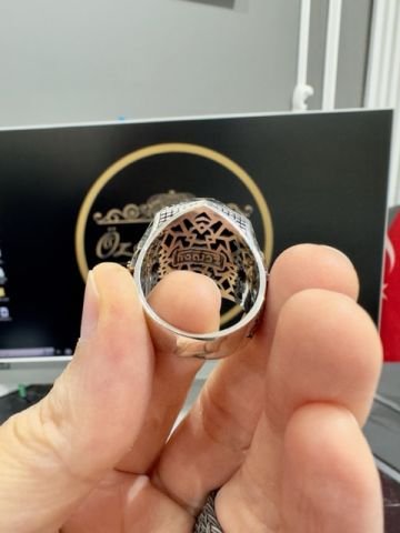 925 Ayar Gümüş Erkek Yüzük