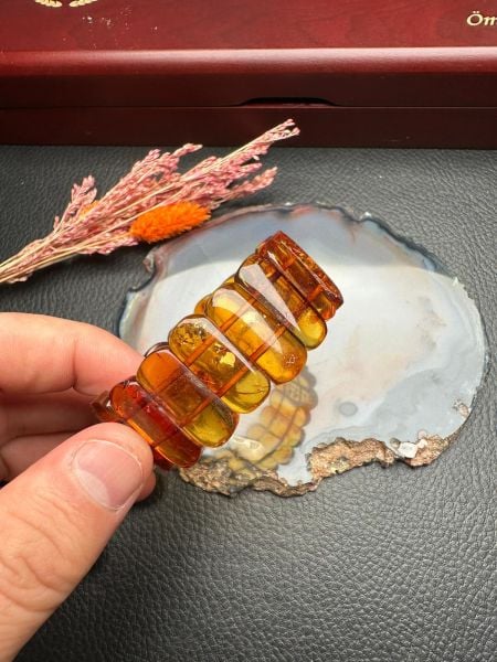 Damla Kehribar Bileklik