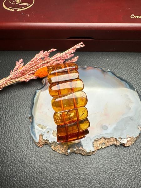 Damla Kehribar Bileklik