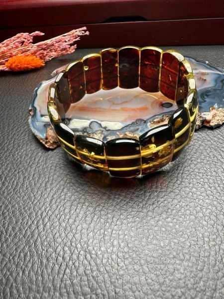 Damla Kehribar Bileklik