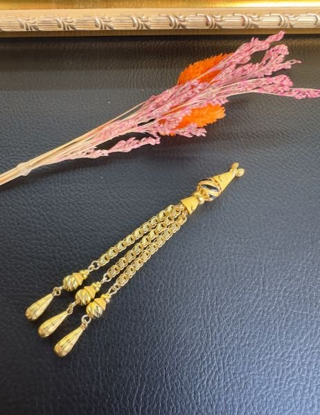 Gold Tasarım Gümüş Püskül