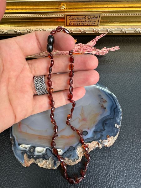 Damla Kehribar Bebek Kolyesi