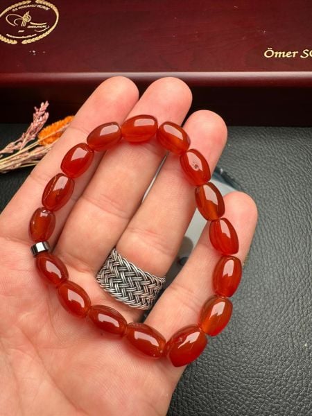 Doğal Taş Akik Bileklik