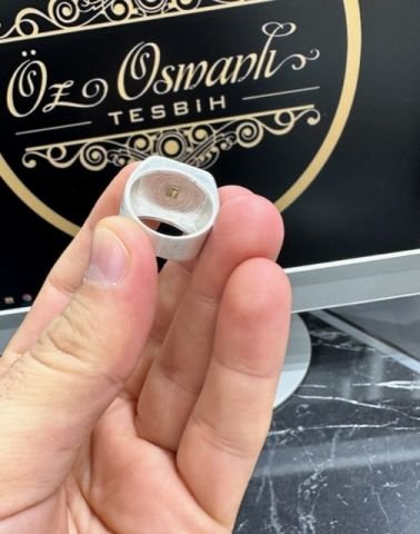Özel Tasarım 925 Ayar Gümüş Erkek Yüzük