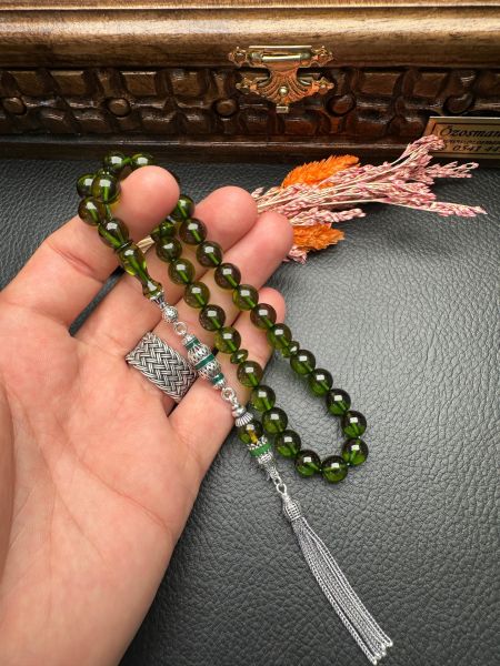 Ateşi Sıkma Kehribar Tesbih