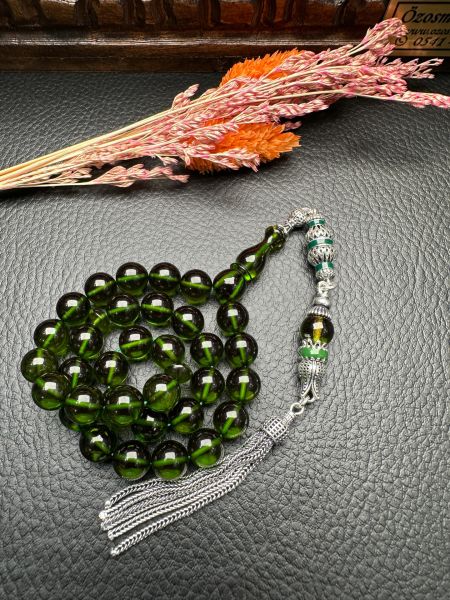 Ateşi Sıkma Kehribar Tesbih