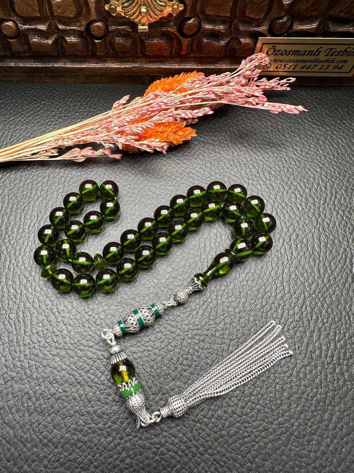 Ateşi Sıkma Kehribar Tesbih