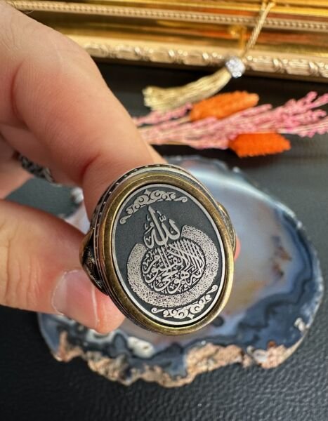 Özel Tasarım 925 Ayar Gümüş Erkek Yüzük