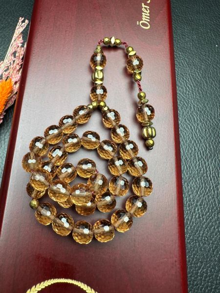 Küre Model Zultanit Doğal Taş Tesbih