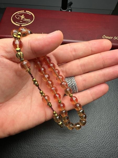 Küre Model Zultanit Doğal Taş Tesbih