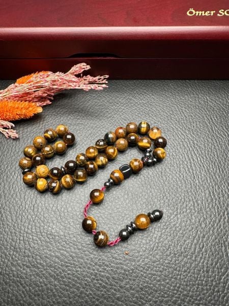 Küre Model  Hematit Dizayn Kaplangözü Doğal Taş Tesbih