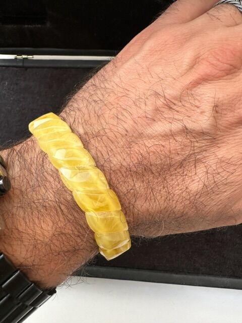 Rolex Model Baltık Damla Kehribar Bileklik