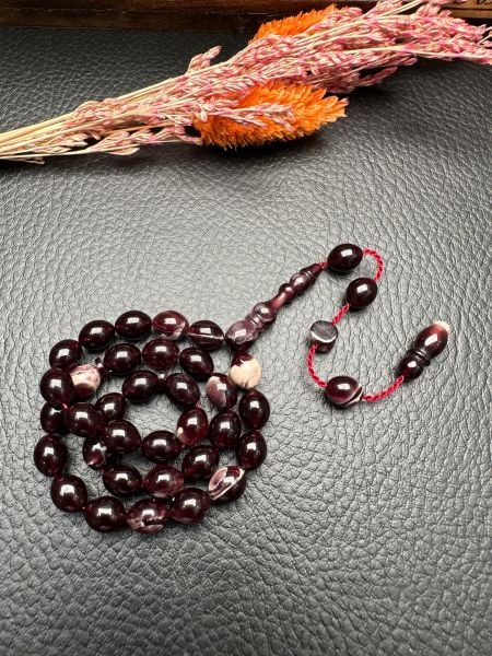 Sistemli Sıkma Kehribar Tesbih