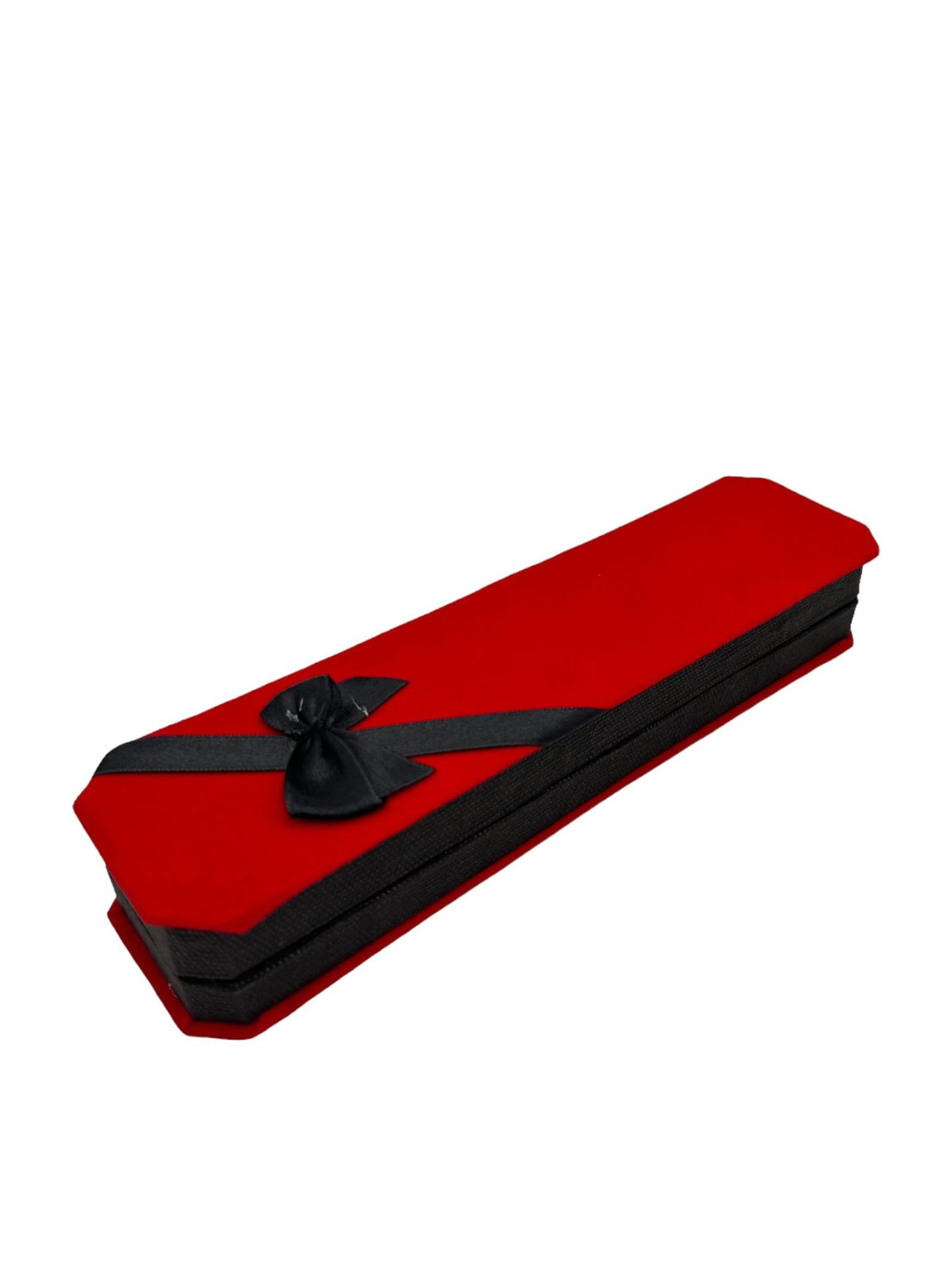 Kırmızı Renk Kadife Tesbih Kutusu