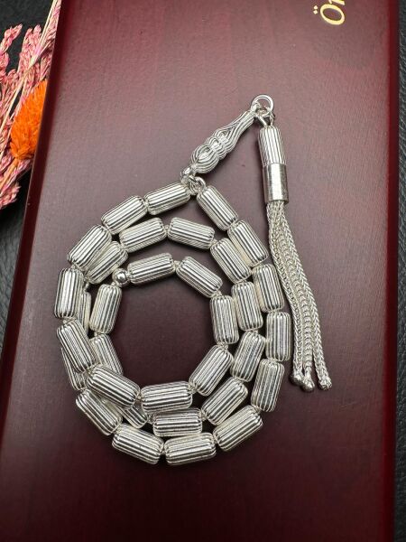 Kapsül Model Gümüş Tesbih