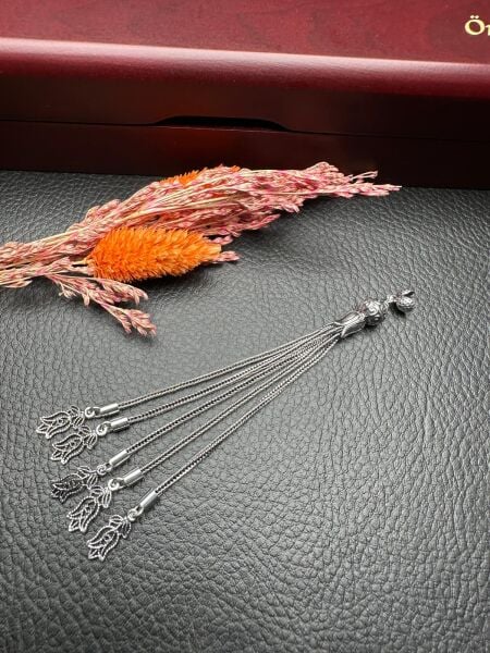 Özel Tasarım Gümüş Püskül