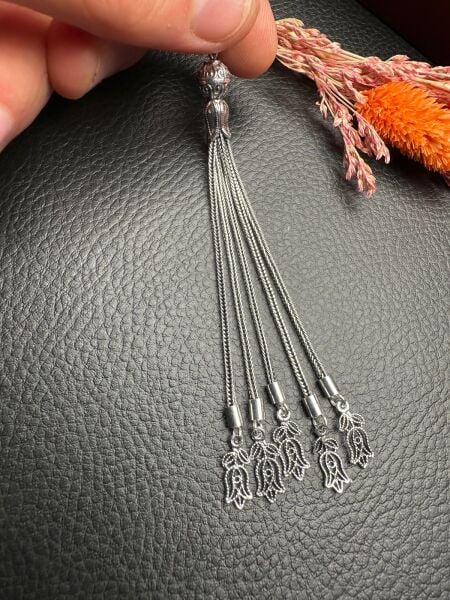 Özel Tasarım Gümüş Püskül