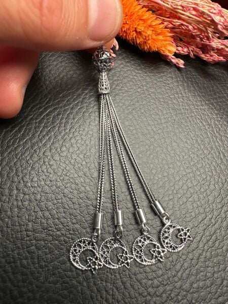 Özel Tasarım Gümüş Püskül