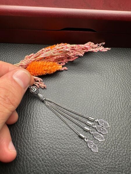 Özel Tasarım Gümüş Püskül