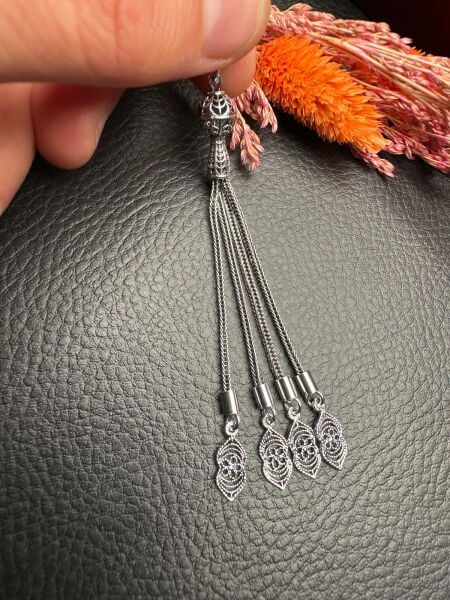 Özel Tasarım Gümüş Püskül